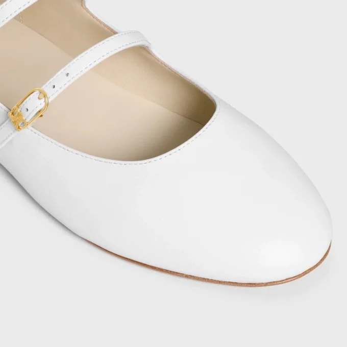 Les Ballerines Celine Double Strap in Lambskin Les Ballerines Celine Double Strap in Lambskin