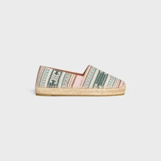 Les Espadrilles Celine in Triomphe Jacquard Fabric Les Espadrilles Celine in Triomphe Jacquard Fabric