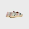 Les Espadrilles Celine in Triomphe Jacquard Fabric Les Espadrilles Celine in Triomphe Jacquard Fabric
