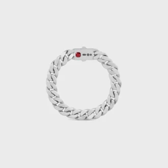 Les Poincons Celine Bracelet in Sterling Silver and Garnet