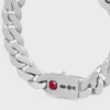 Les Poincons Celine Bracelet in Sterling Silver and Garnet Les Poincons Celine Bracelet in Sterling Silver and Garnet