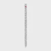 Les Poincons Celine Bracelet in Sterling Silver and Garnet Les Poincons Celine Bracelet in Sterling Silver and Garnet