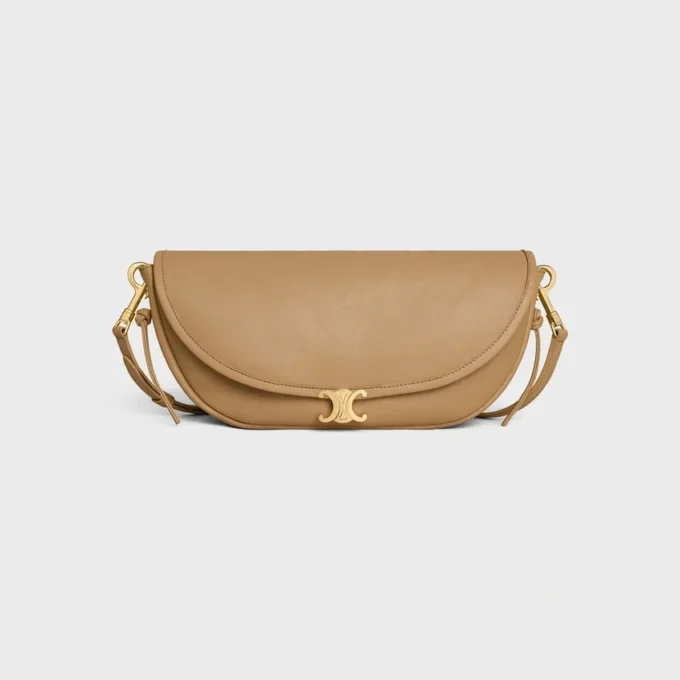 Little Halfmoon Soft Triomphe in Supple Shiny Lambskin Little Halfmoon Soft Triomphe in Supple Shiny Lambskin