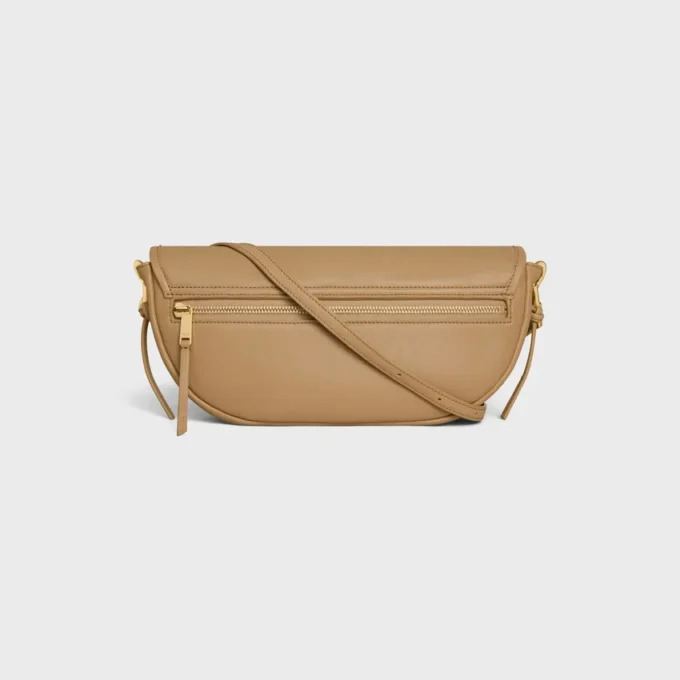 Little Halfmoon Soft Triomphe in Supple Shiny Lambskin Little Halfmoon Soft Triomphe in Supple Shiny Lambskin