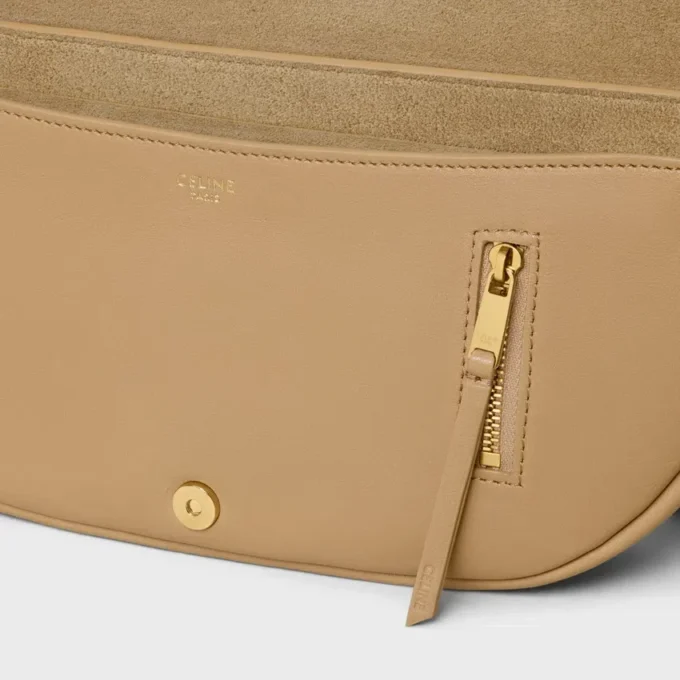 Little Halfmoon Soft Triomphe in Supple Shiny Lambskin Little Halfmoon Soft Triomphe in Supple Shiny Lambskin