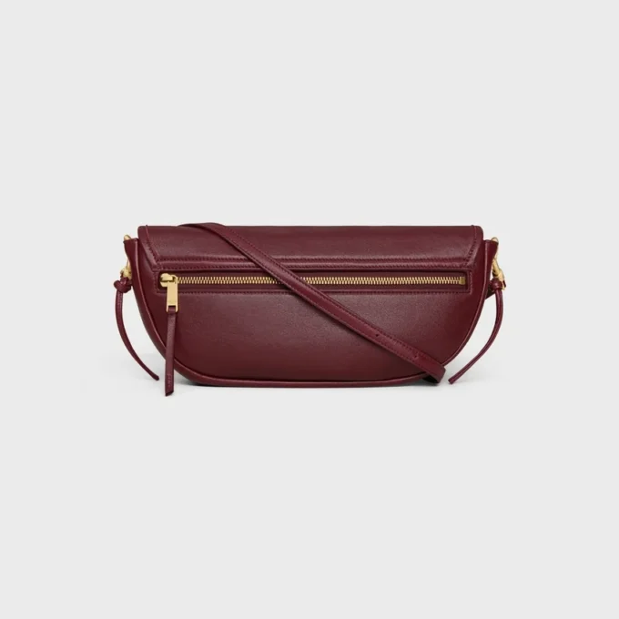 Little Halfmoon Soft Triomphe in Supple Shiny Lambskin Little Halfmoon Soft Triomphe in Supple Shiny Lambskin