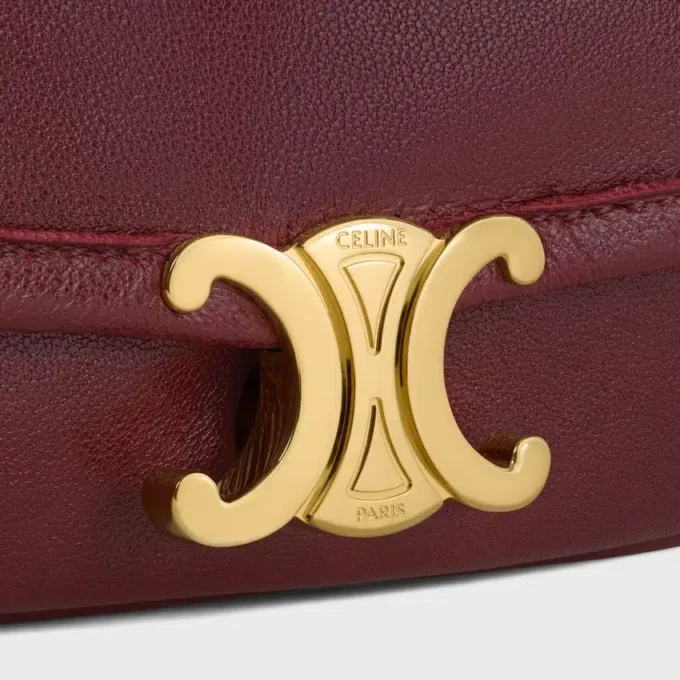 Little Halfmoon Soft Triomphe in Supple Shiny Lambskin Little Halfmoon Soft Triomphe in Supple Shiny Lambskin
