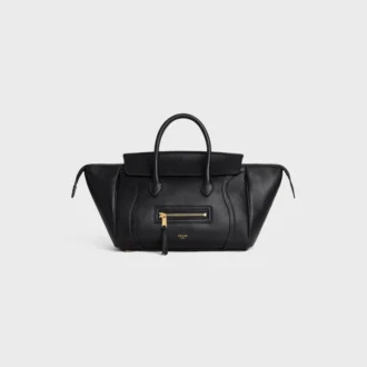 Little Luggage in Supple Shiny Lambskin