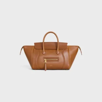 Little Luggage in Supple Shiny Lambskin