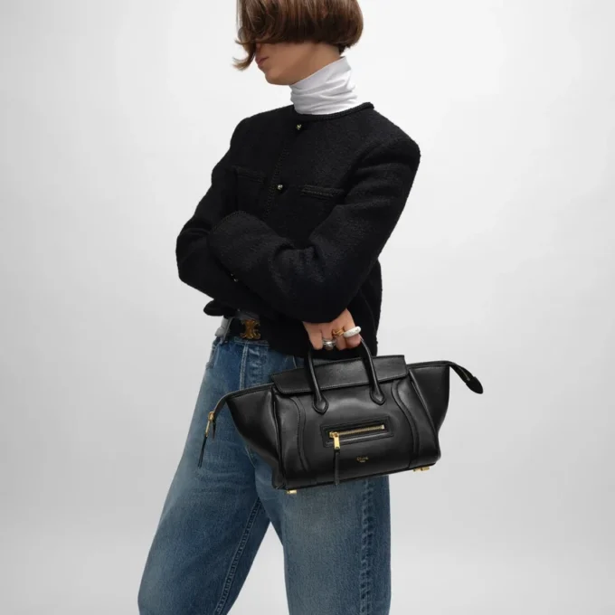 Little Luggage in Supple Shiny Lambskin Little Luggage in Supple Shiny Lambskin