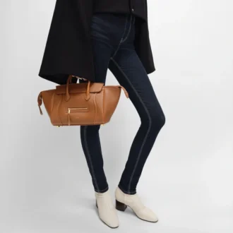 Little Luggage in Supple Shiny Lambskin