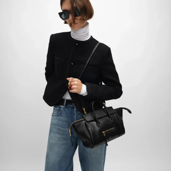 Little Luggage in Supple Shiny Lambskin Little Luggage in Supple Shiny Lambskin