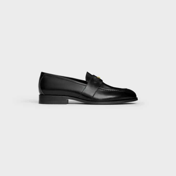 Loafer Malaquais in Polished Bullskin Loafer Malaquais in Polished Bullskin