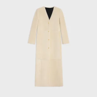 Long Coat in Lambskin Shearling