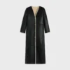 Long Coat in Lambskin Shearling