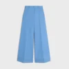 Long Docks Trousers in Diagonal Wool Long Docks Trousers in Diagonal Wool