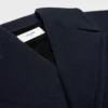 Long Peacoat in Wool Felt Long Peacoat in Wool Felt