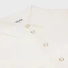 Long Shirt Dress in Cotton Silk Crepon