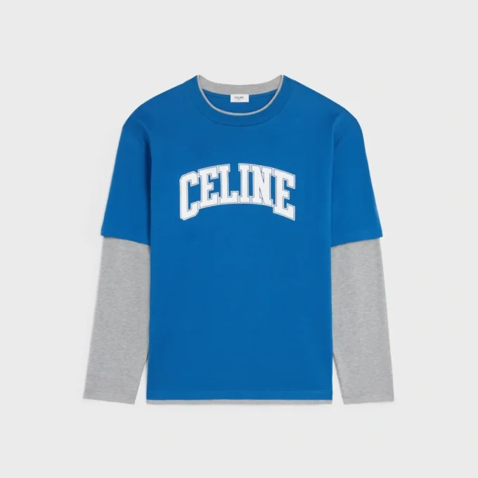 Long Sleeved T-Shirt in Cotton Jersey Long Sleeved T-Shirt in Cotton Jersey