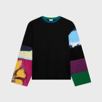 Long Sleeved T-Shirt in Cotton Jersey