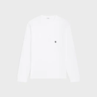 Long-Sleeved T-Shirt in Cotton Jersey