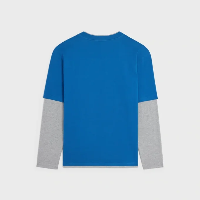 Long Sleeved T-Shirt in Cotton Jersey Long Sleeved T-Shirt in Cotton Jersey