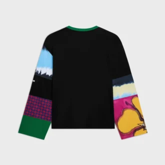 Long Sleeved T-Shirt in Cotton Jersey