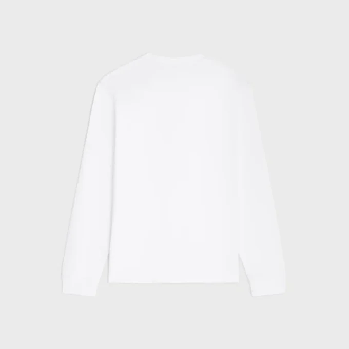 Long-Sleeved T-Shirt in Cotton Jersey Long-Sleeved T-Shirt in Cotton Jersey