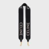 Long Strap in Wool with Celine Jacquard Long Strap in Wool with Celine Jacquard