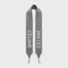 Long Strap in Wool with Celine Jacquard Long Strap in Wool with Celine Jacquard