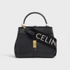 Long Strap in Wool with Celine Jacquard Long Strap in Wool with Celine Jacquard