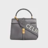 Long Strap in Wool with Celine Jacquard Long Strap in Wool with Celine Jacquard