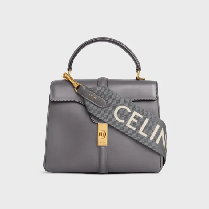 Long Strap in Wool with Celine Jacquard Long Strap in Wool with Celine Jacquard