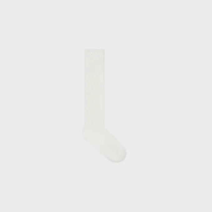 Long Triomphe Socks in Cotton Long Triomphe Socks in Cotton