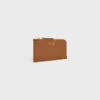 Long Zipped Card Holder in Supple Grained Calfskin Long Zipped Card Holder in Supple Grained Calfskin