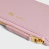 Long Zipped Card Holder in Supple Grained Calfskin Long Zipped Card Holder in Supple Grained Calfskin