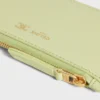 Long Zipped Card Holder in Supple Grained Calfskin Long Zipped Card Holder in Supple Grained Calfskin