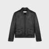 Loose Blouson Jacket in Soft Lambskin Loose Blouson Jacket in Soft Lambskin