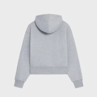 Loose Hoodie in Cotton Fleece