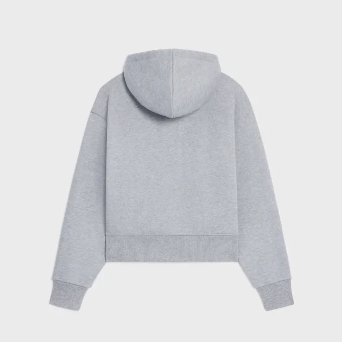 Loose Hoodie in Cotton Fleece Loose Hoodie in Cotton Fleece