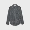 Loose Shirt in Checked Cotton Loose Shirt in Checked Cotton