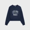 Loose Sweatshirt in Cotton Fleece Loose Sweatshirt in Cotton Fleece
