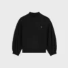 Loose Sweatshirt in Cotton Fleece Loose Sweatshirt in Cotton Fleece