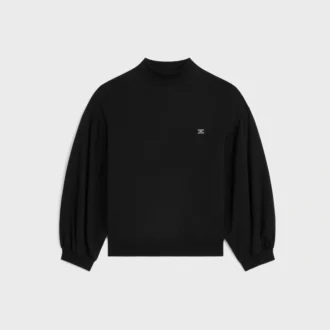 Loose Sweatshirt in Cotton Fleece