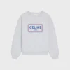 Loose Sweatshirt in Cotton Fleece Loose Sweatshirt in Cotton Fleece