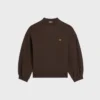 Loose Sweatshirt in Cotton Fleece Loose Sweatshirt in Cotton Fleece