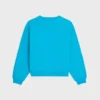 Loose Sweatshirt in Cotton Fleece Loose Sweatshirt in Cotton Fleece