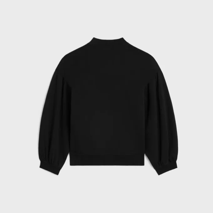 Loose Sweatshirt in Cotton Fleece Loose Sweatshirt in Cotton Fleece