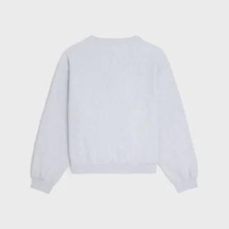 Loose Sweatshirt in Cotton Fleece