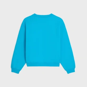 Loose Sweatshirt in Cotton Fleece